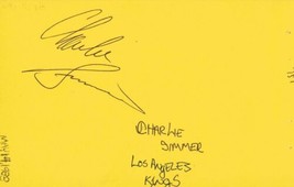 Bob Brudzinski &amp; Charlie Simmer Dual Signed Album Page RR LOA  - $19.79