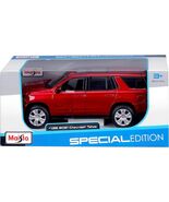 2021 Chevrolet Tahoe 1/26 Scale Diecast Car Model - Maisto - RED - $48.79 CAD