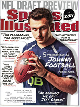Sports Illustrated 2014 Johnny Manziel NFL Draft Preview NBA Playoffs - $5.00