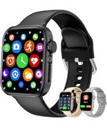 Smart Watch for Men Women Compatible with iPhone Samsung Android Phone 1... - £48.06 GBP