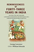 Reminiscences of Forty-Three Years in India: Including the Cabul dis [Hardcover] - £27.73 GBP