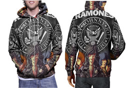 Ramones Band  stylish Sporty Hoodie Fullprint  Mens - £27.53 GBP