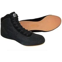 Zephz Tie-Up Black Wrestling Shoes - $49.95