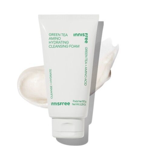 [INNISFREE] Green Tea Amino Hydrating Cleansing Foam - 150g Korea Cosmetic - $21.35