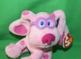 TY Blue&#39;s Clue&#39;s Pick Magenta Nickelodeon Stuffed Plush - £11.86 GBP