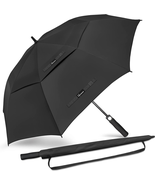 NINEMAX Large Golf Umbrella Windproof 54 Inch Extra Large, Automatic Ope... - £21.38 GBP