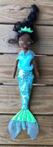 RARE Aurora Ivy World Sea Sequin Sparkles Mermaid Plush Toy 18&quot; African American - £12.31 GBP