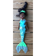 RARE Aurora Ivy World Sea Sequin Sparkles Mermaid Plush Toy 18&quot; African ... - £12.31 GBP