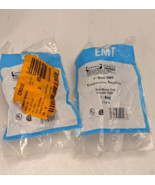 Lot of 2 Hubbell Raco 2924-8 1&quot; EMT Concrete Tight Compression Coupling ... - $189.08 MXN