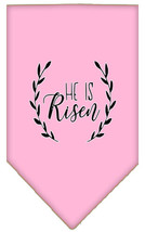 He Is Risen Screen Print Bandana Light Pink Small - £9.26 GBP