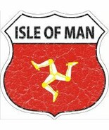 Isle of Man Highway Shield Novelty Metal Magnet HSM-285 - $281.24 MXN