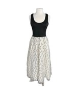Vintage 80s Lillie Rubin Prom Party Cocktail Dress Taffeta Tulle Size Me... - $37.74