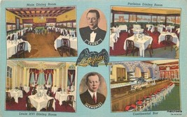 1940s Chicago Illinois L&#39;Aiglon French Cuisine Restaurant Teich postcard... - $5.98