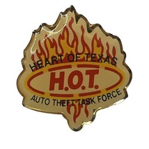 Heart Of Texas Police Auto Task Force Law Enforcement Enamel Lapel Hat Pin - £11.95 GBP
