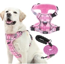 PUPTECK No Pull Dog Harness and Leash Set with Handle Reflective Adjustable... - £10.82 GBP