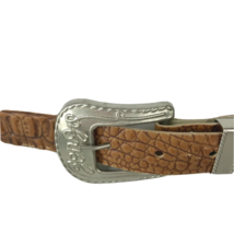 Vintage Belt Bongo 90s Westerncore Spell out leather Rockabilly cowgirl ... - £23.67 GBP