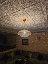 Light fixture, Moroccan lamp, pendant light, ceiling light, housewarming... - $135.56