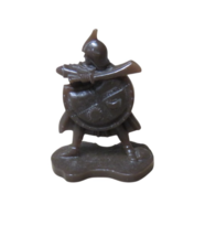 Dark Tower 1981 Board Game Figure Pawn Brown Colored Warrior Shield Swor... - $14.80