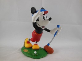 Disney Hallmark Keepsake Ornament 3&quot; Mickey&#39;s long shot Mickey &amp; Co. Gol... - £3.31 GBP