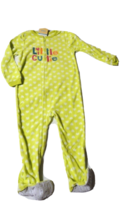 Girl Carter&#39;s Footed Fleece Pajama Onepiece Blanket Sleeper 5T Dots Cuti... - $177.59 MXN