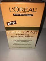 L&#39;Oreal Self-Tanning Perfector &amp; Corrector Sublime Bronze 8 Packets New FAST TAN - £7.11 GBP