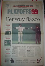 1999 Boston Globe Sports Section ALCS Game 4 New York Yankees Boston Red Sox  - £7.86 GBP