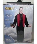 Priest Spirit Halloween Adult  Costume w/ Robe, Sash, &amp; Cross - New in P... - £12.63 GBP