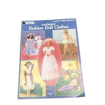 Vintage Thread Crochet Patterns, Fashion Doll Clothes 1983, Leisure Arts Leaflet - $10.70