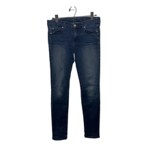 7 For All Mankind Gwenevere Low-Rise Skinny Blue Jeans Dark Wash - Size 29 - £22.07 GBP