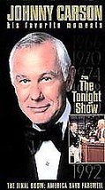Johnny Carson Favorite Moments Tonight Show 1992 The Final Show VHS Factory Seal - £9.73 GBP