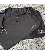 Coach set 2 Dust Bags Brown Drawstring for Handbags Purses Shoes satin l... - $46.30 CAD
