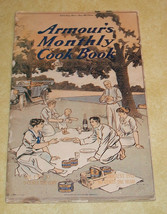 Armour&#39;s Monthly Cookbook 1912 Culinary Old Home Magazine Americana Mary Jane - £72.37 GBP