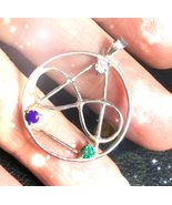 HAUNTED NECKLACE INFINITE PYRAMID OVERCOME MANIFEST DREAMS HIGHEST LIGHT... - $233.33