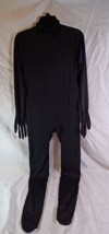 Fade Eye Skin Suit Kids Size L Costume Jumpsuit Black Body Horror Alien - $16.82