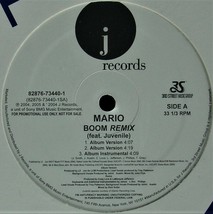 Mario / Juvenile &quot;Boom (Remix)&quot; 2005 Vinyl 12&quot; Single R&amp;B ~Rare~ Htf *Sealed* - £14.14 GBP