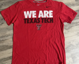 Nike Texas Tech Short Sleeve Graphic Tee Size Large Red TTU Red Raiders ... - $7.46