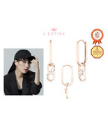 [J.ESTINA] JESTINA IU&#39;s PICK THE J 14K Earrings JJTEQ2BS002R4000 Korean ... - £393.83 GBP