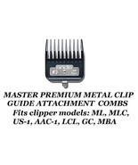 Andis #3–3/8&quot;10mm PREMIUM METAL CLIP GUIDE COMB*Fit ML MASTER,Fade,USPro... - €4,31 EUR