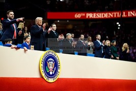 PRESIDENT DONALD TRUMP &amp; J.D. VANCE AT INAUGURATION PARADE 2025 4X6 POST... - $8.99