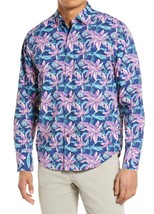 Tommy Bahama Men&#39;s Siesta Key Night Flower Long Sleeve Button Up Shirt S NWT - £71.74 GBP