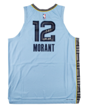 Ja Morant Autographed &quot;2020 ROY&quot; Memphis Grizzlies Nike Jersey Panini LE 1/112 - £1,794.95 GBP