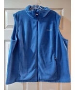 Columbia Unisex Size 2 XL Blue Vest Zip Up - £11.92 GBP