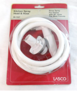 Kitchen Sink Faucet Spray Head &amp; Hose  White  48&quot; Hose Lasco - MPN - 08-... - $13.99