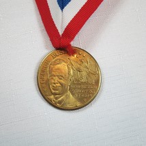 George H W Bush 41st President 1989 Inauguration Medal Ribbon Dan Quayle... - $49.99