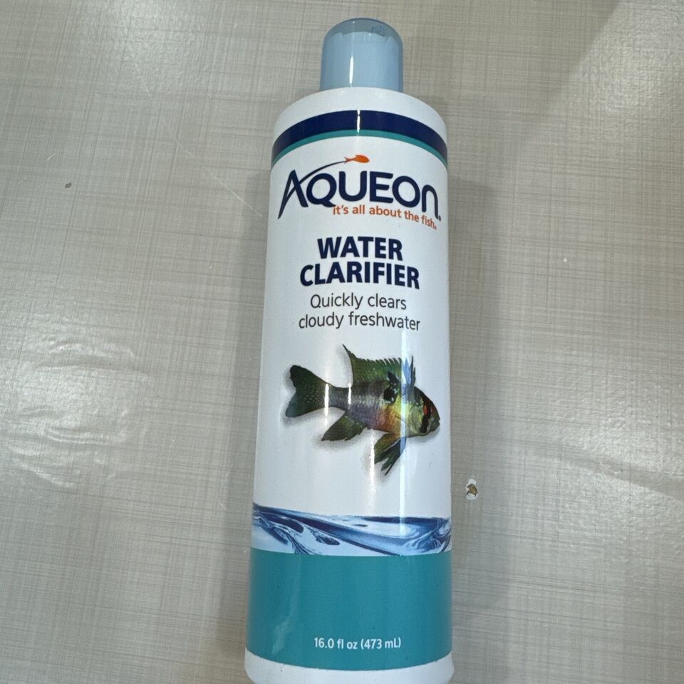 Aqueon Water Clarifier 16 oz Water Conditioner Quickly Clears Cloudy Freshwater - $19.40