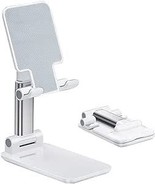 Adjustable Foldable Cell Phone Stand with Silicone Pad for Desk Use - $17.84 CAD