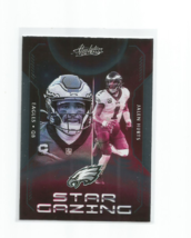 Jalen Hurts (Philadelphia Eagles) 2023 Panini Absolute Star Gazing Insert #SG-1 - £3.90 GBP