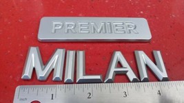 2006-2011 Mercury Milan Premier Emblem Logo Letters Badge Sign Trunk Rear OEM - £11.25 GBP