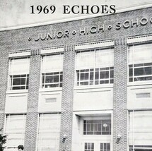 1969 Echoes Garland Street Junior High School Yearbook Maine New England... - $29.99