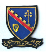 HAND EMBROIDERED IRISH COUNTY - ARMAGH - COLLECTORS HERITAGE ITEM TO BUY... - $22.50